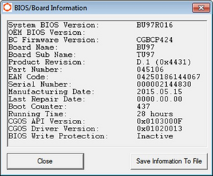 Board and BIOS Information module.png